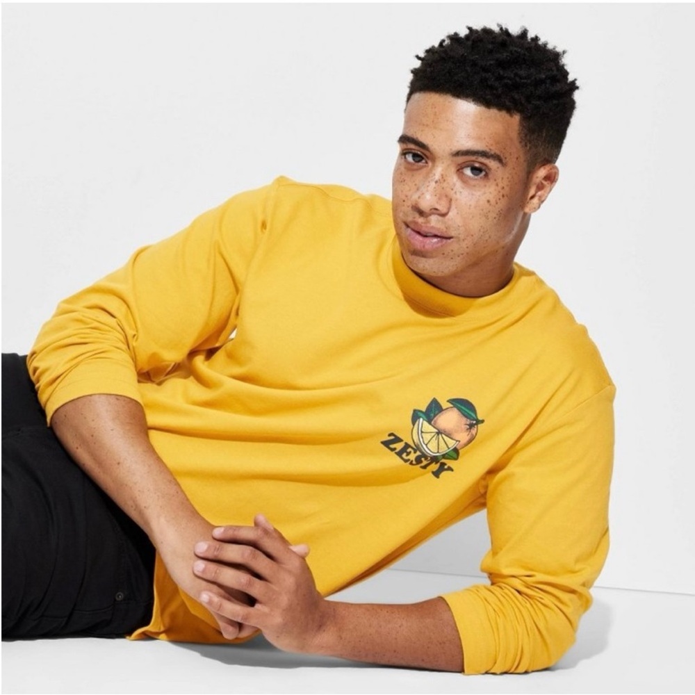 Original Use - Zesty - Crewneck Pullover Long Sleeve Top